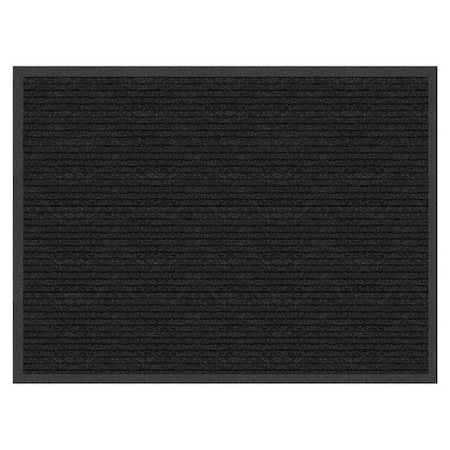 Planon 48 in. Vinyl Floor Protector Mat Gray PL2741720